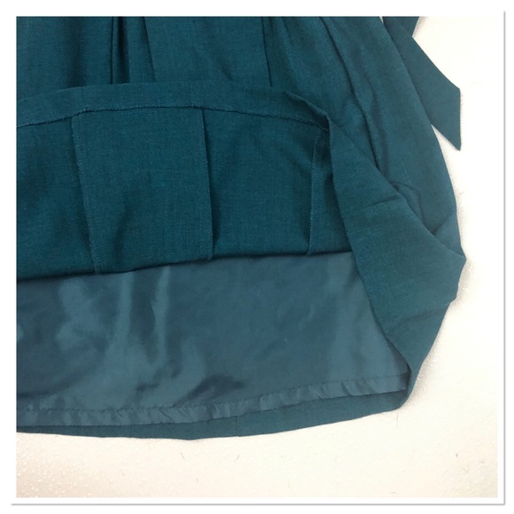 Calvin Klein career midi a line pleated dress 10 - Picture 3 of 8